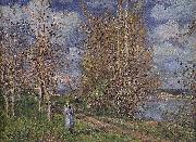 Alfred Sisley Small Meadows in Spring Germany oil painting artist